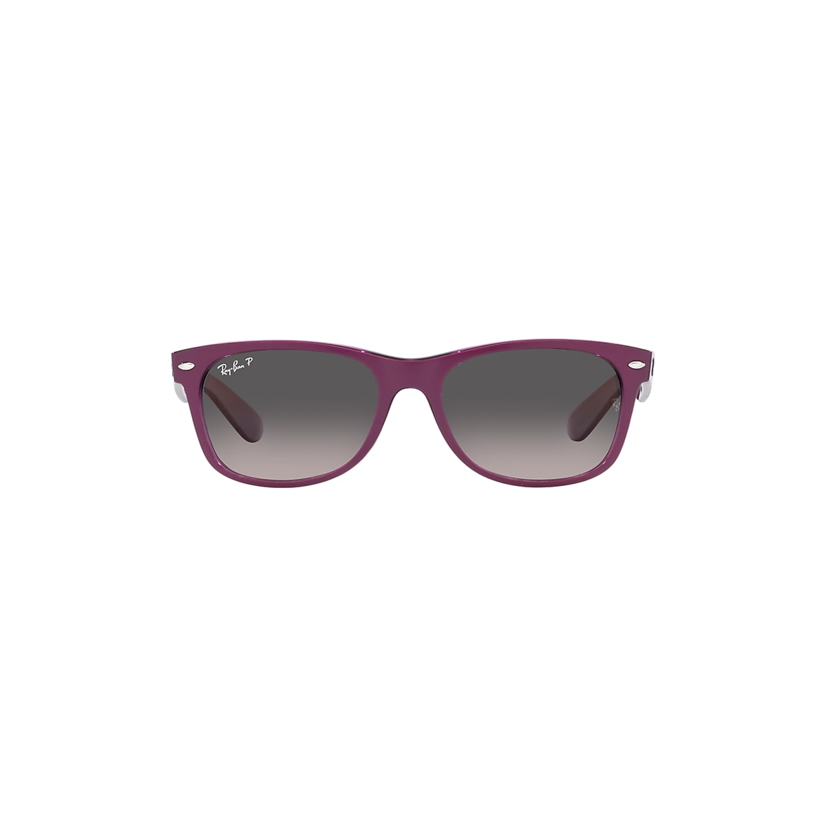 NEW WAYFARER CLASSIC Sunglasses in Violet On Transparent