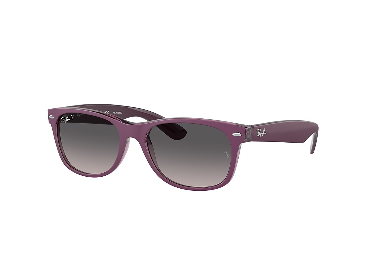 NEW WAYFARER CLASSIC Sunglasses in Violet On Transparent Violet 