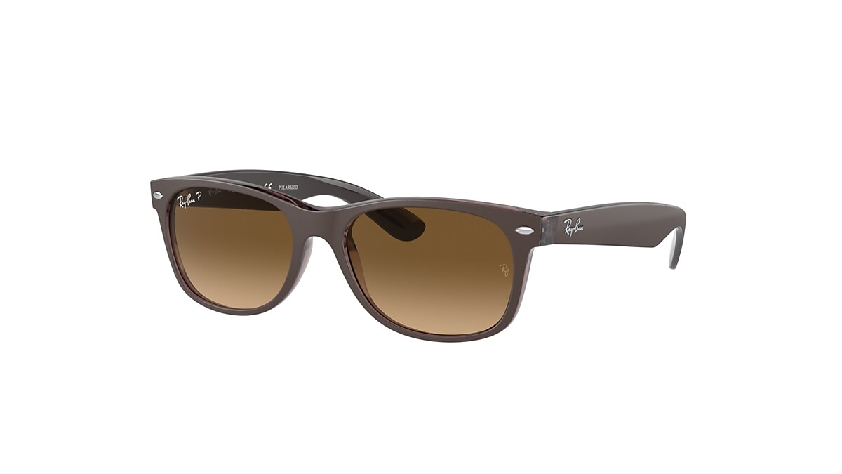 【純正ライトカラー】Ray-Ban サングラス NEW WAYFARER RB2132-F 601/64 55サイズ ウェリントン  ニューウェイファーラー レイバン 正規品 ブルー