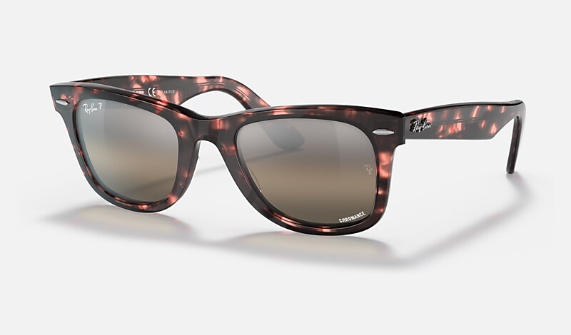 ORIGINAL WAYFARER CHROMANCE Sunglasses in Transparent Pink and