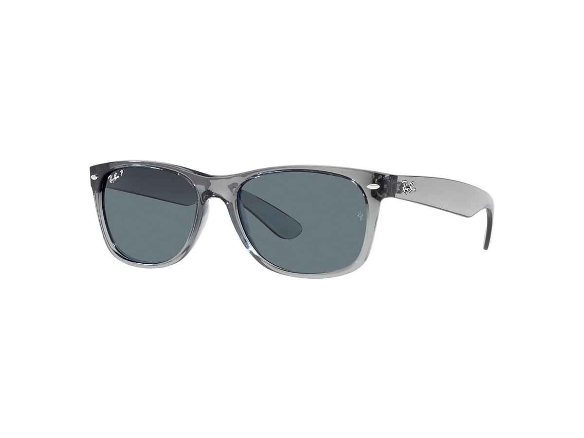 NEW WAYFARER CLASSIC Sunglasses in Transparent Grey and Blue