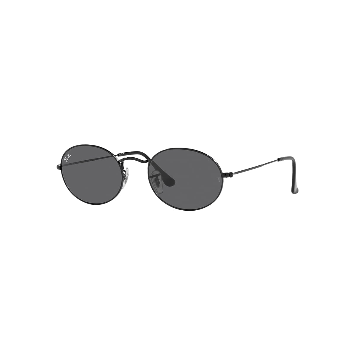 OVAL METAL Sunglasses in Black and Dark Grey - RB3547 | Ray OVAL METAL Sunglasses in Black and Dark Grey - RB3547 | Ray