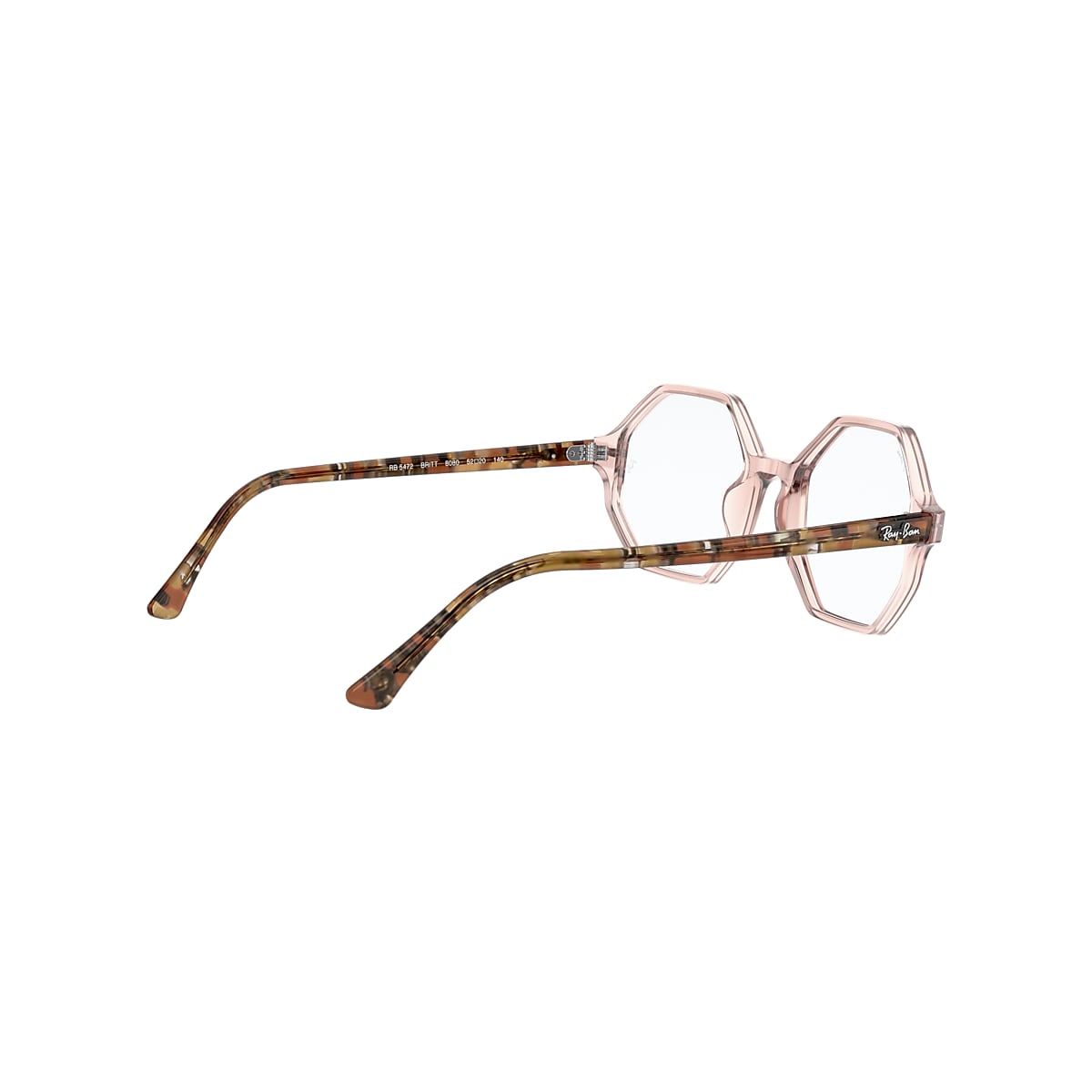 BRITT OPTICS Eyeglasses with Transparent Brown Frame - RB5472