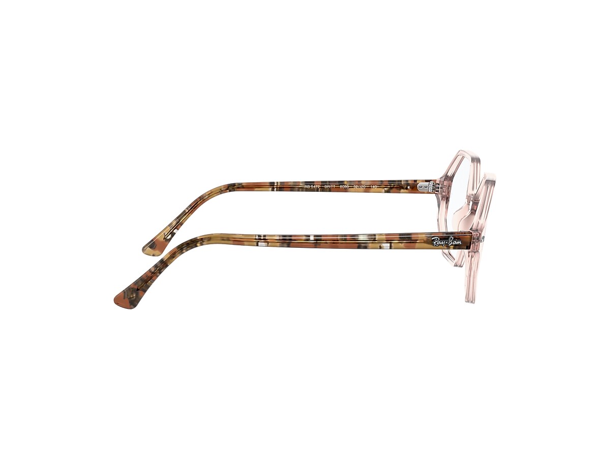 BRITT OPTICS Eyeglasses with Transparent Brown Frame - RB5472