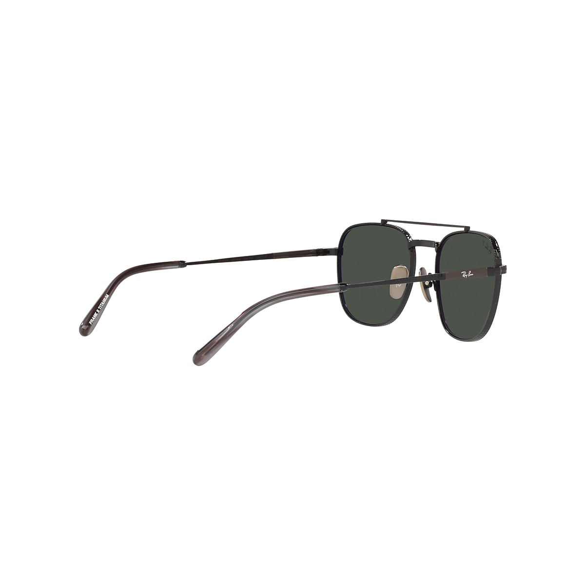 FRANK II TITANIUM Sunglasses in Black and Dark Grey - RB8258 | Ray 