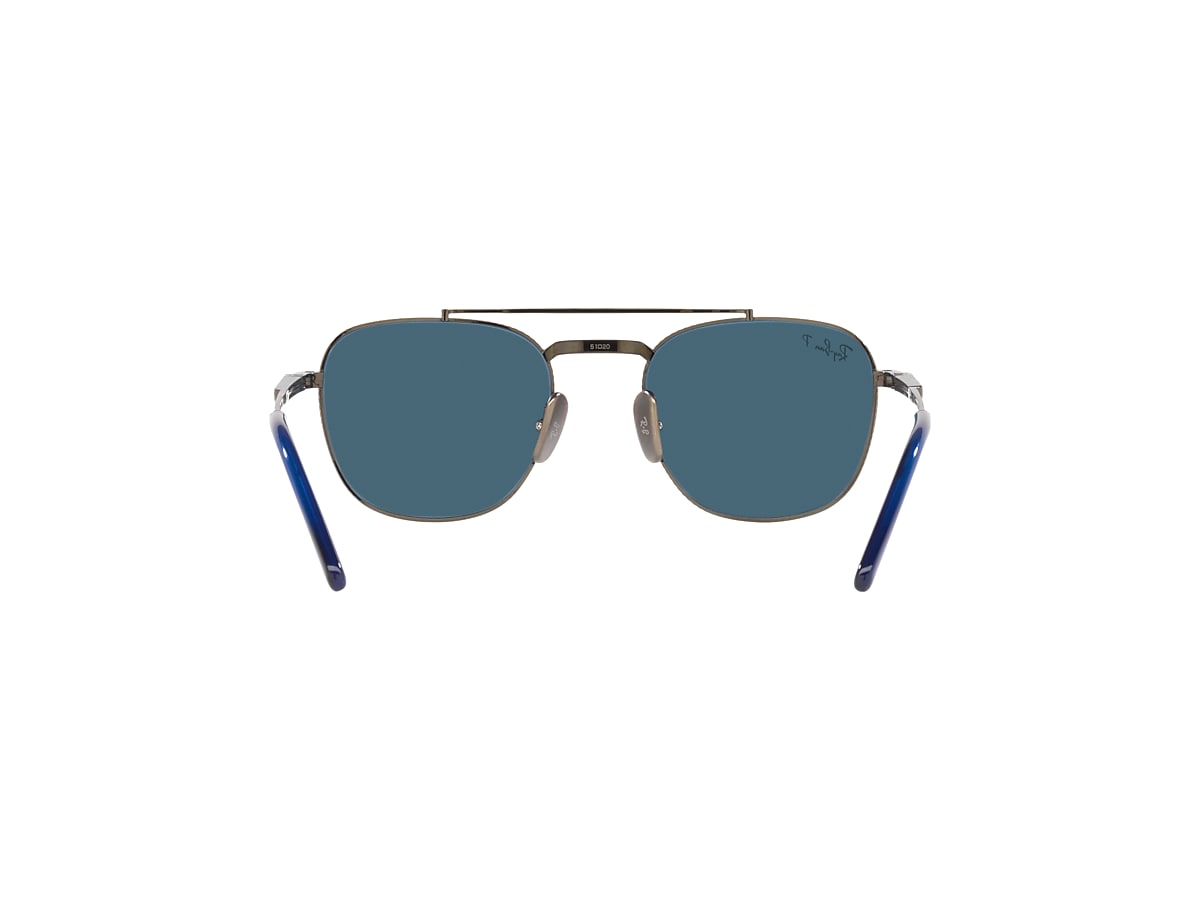FRANK II TITANIUM Sunglasses in Gunmetal and Blue - Ray-Ban