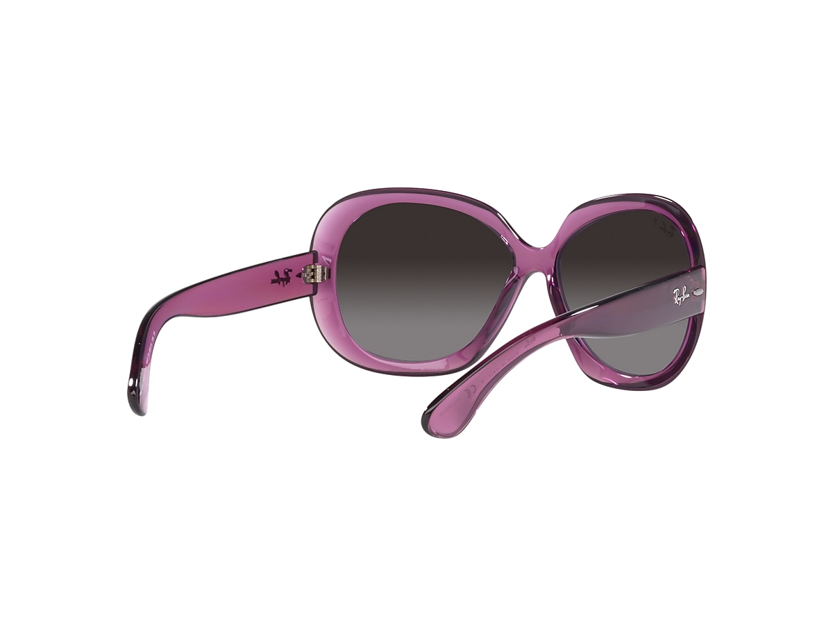JACKIE OHH II TRANSPARENT Sunglasses in Transparent Violet 