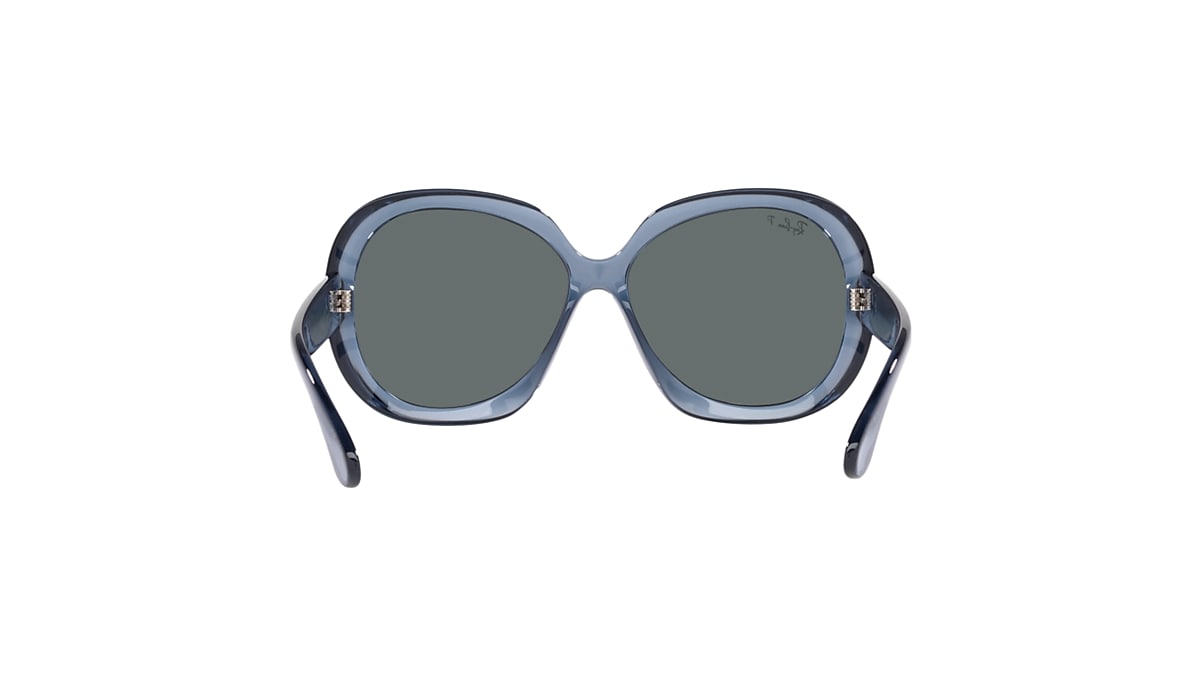 Jackie Ohh Ii Transparent Sunglasses in Transparent Blue and Grey 