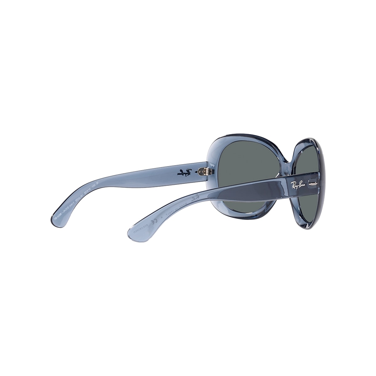 JACKIE OHH II TRANSPARENT Sunglasses in Transparent Blue 