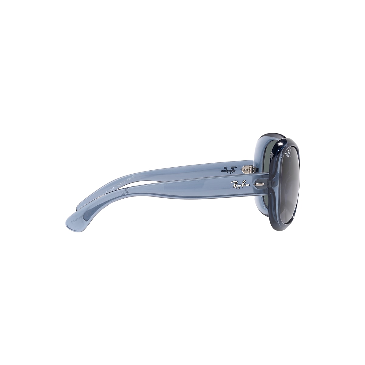 JACKIE OHH II TRANSPARENT Sunglasses in Transparent Blue and