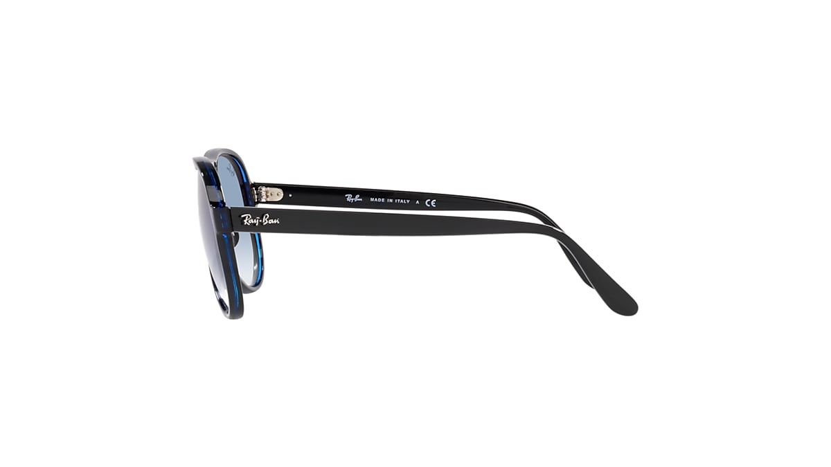 VAGABOND Sunglasses in Black and Blue - RB4355 | Ray-Ban® CA