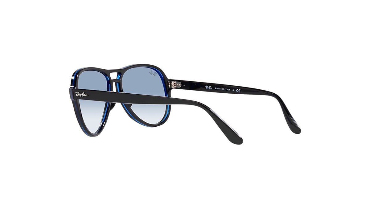 VAGABOND Sunglasses in Black and Blue - RB4355 | Ray-Ban® CA