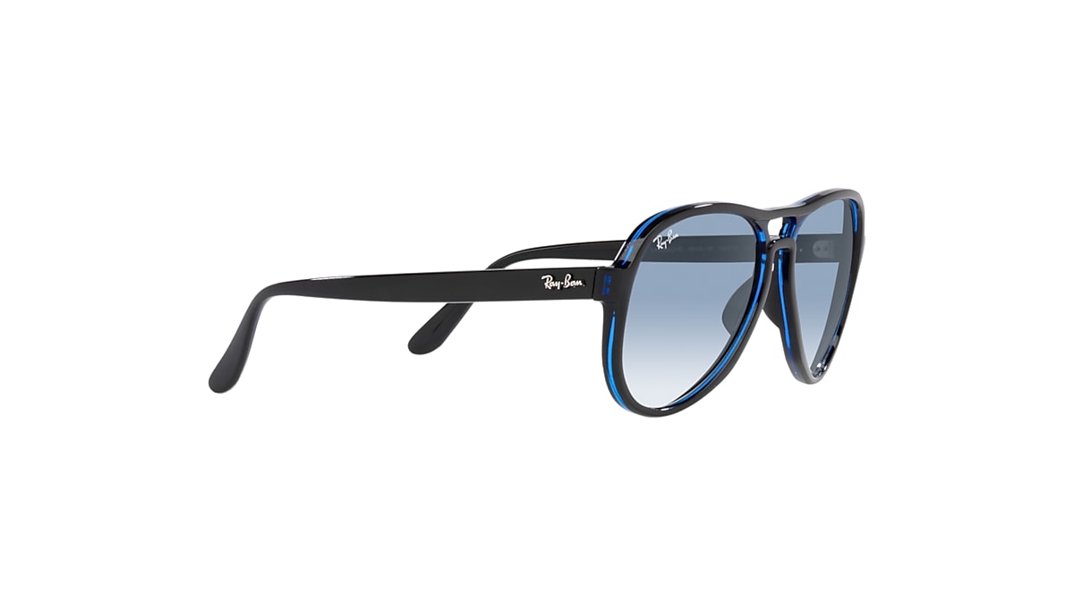 VAGABOND Sunglasses in Black and Blue - RB4355 | Ray-Ban® NO