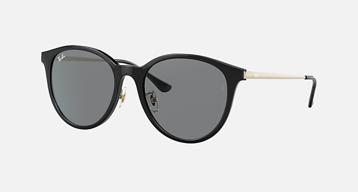 Black Sunglasses in Dark Grey and RB4334D - RB4334D | Ray-Ban®