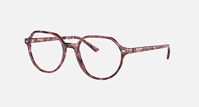 THALIA OPTICS Polarized Eyeglasses with Grey Havana and Clear (53