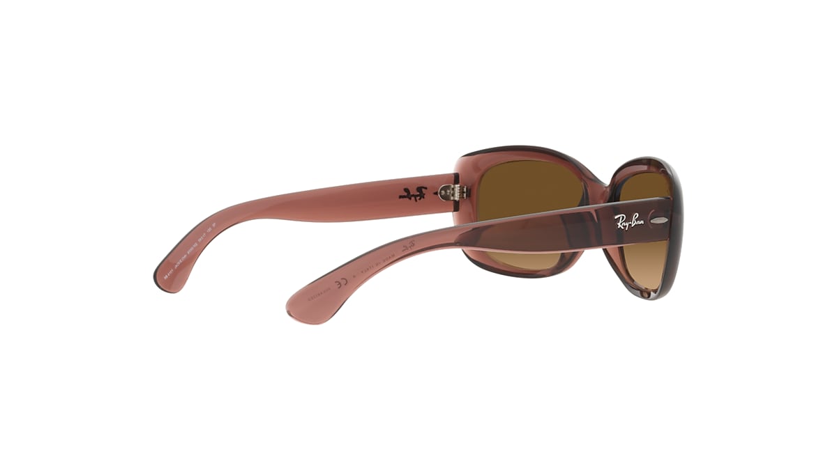 JACKIE OHH TRANSPARENT Sunglasses in Transparent Dark Brown JACKIE OHH TRANSPARENT Sunglasses in Transparent Dark Brown