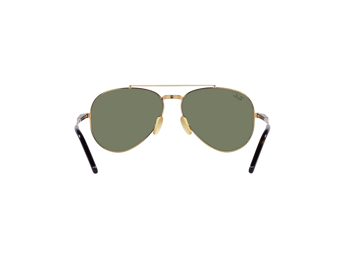 【希少】70s.80sRay-Ban USA アビエーター型 ケース付き AVIATOR TOTAL BLACK Sunglasses in Black and Black - RB3025