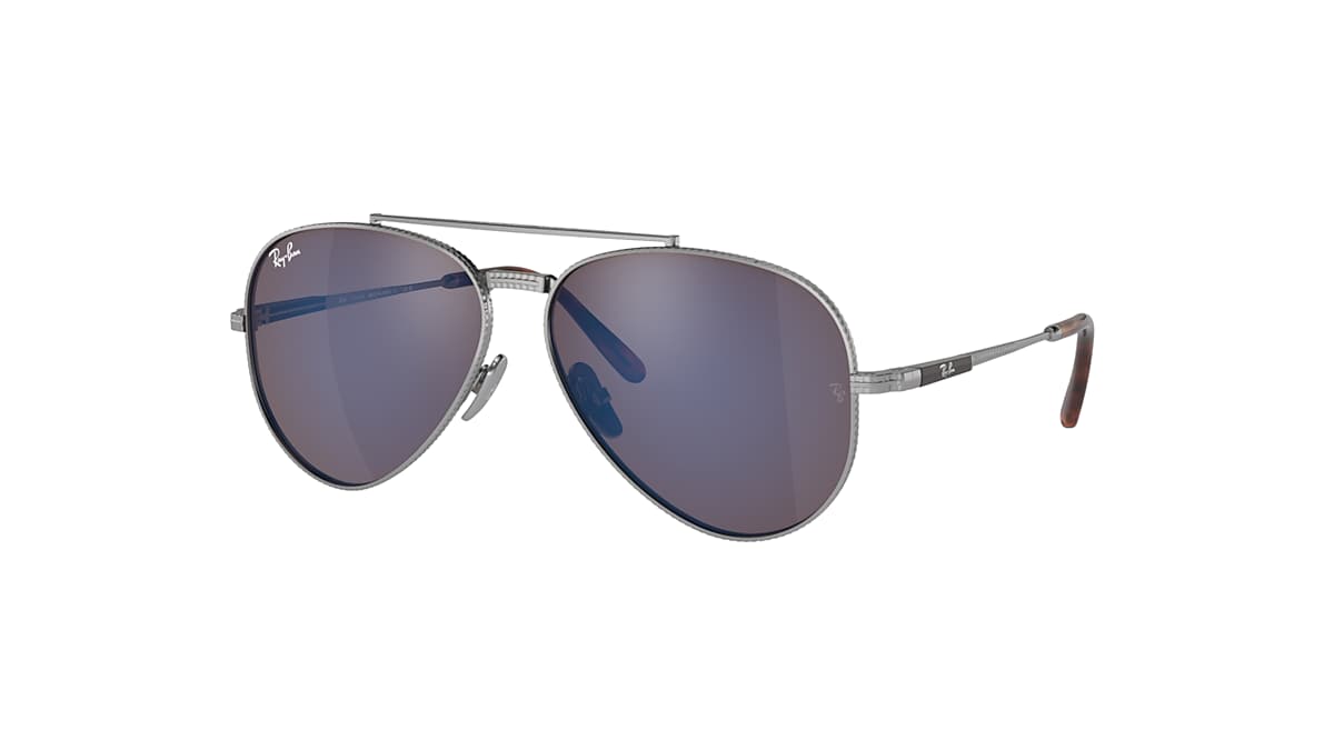 Aviator titanium hot sale polarized