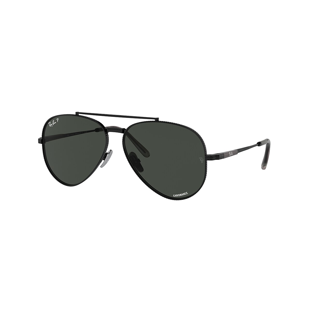 AVIATOR II TITANIUM Sunglasses in Black and Dark Grey AVIATOR II TITANIUM Sunglasses in Black and Dark Grey