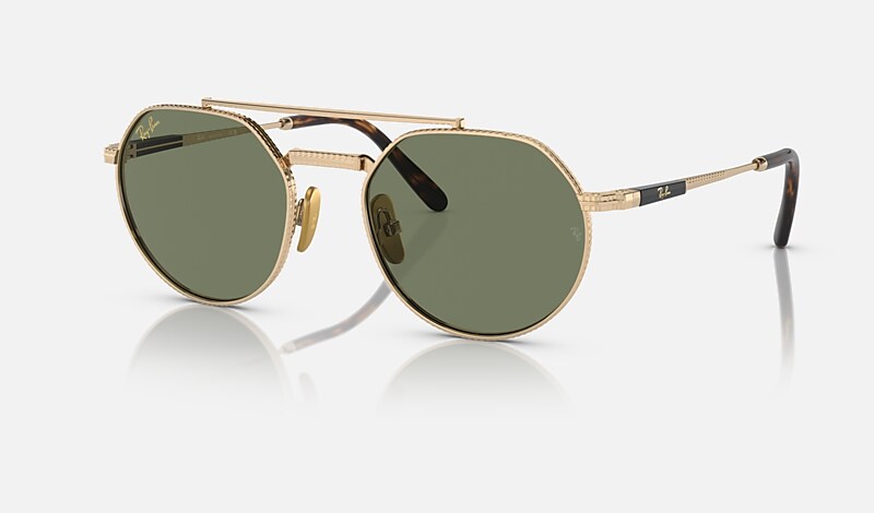 JACK II TITANIUM Sunglasses in Gold and Green - RB8265 | Ray-Ban® US