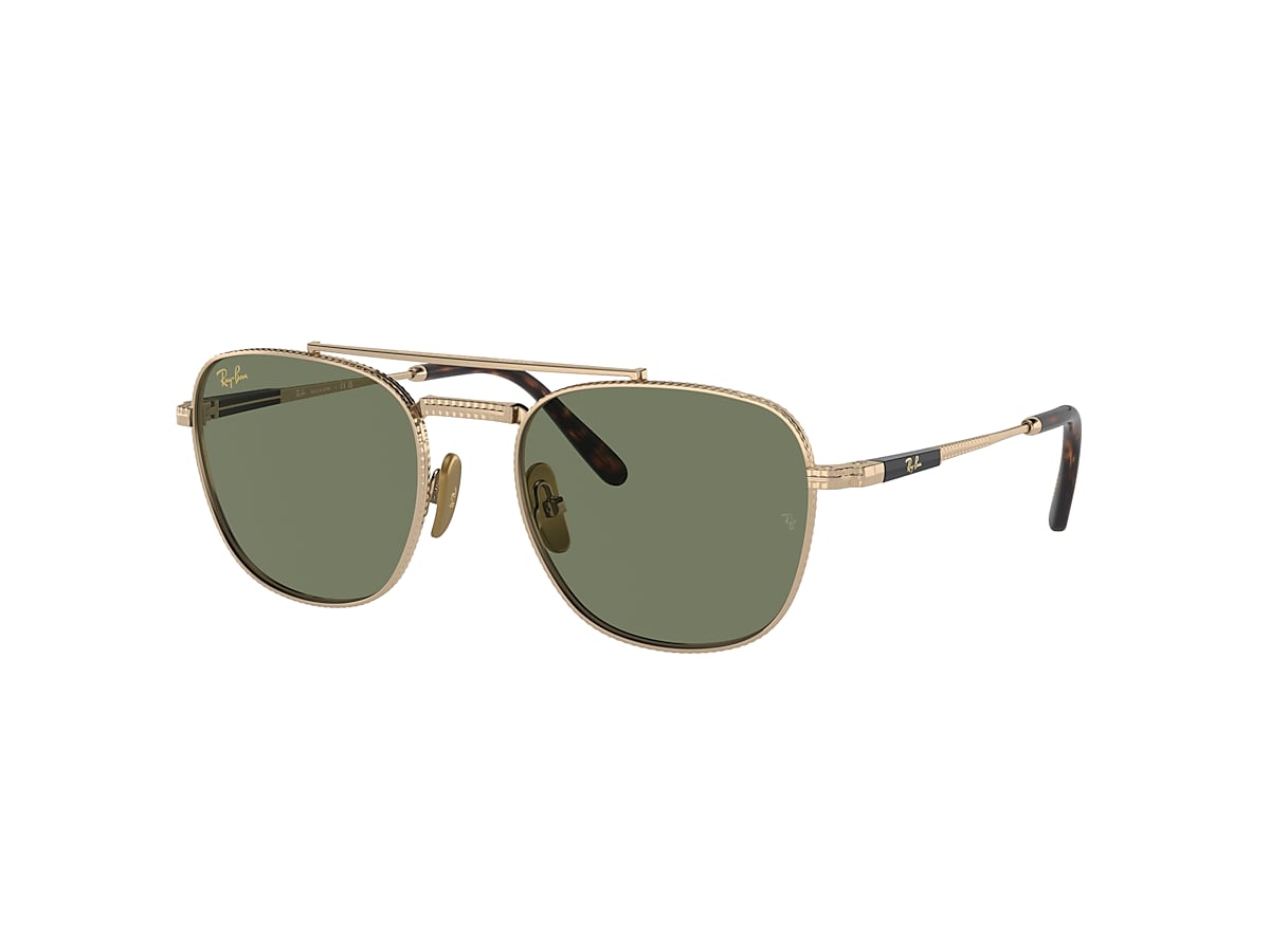 FRANK II TITANIUM Sunglasses in Gold and Green - RB8258 | Ray-Ban® US