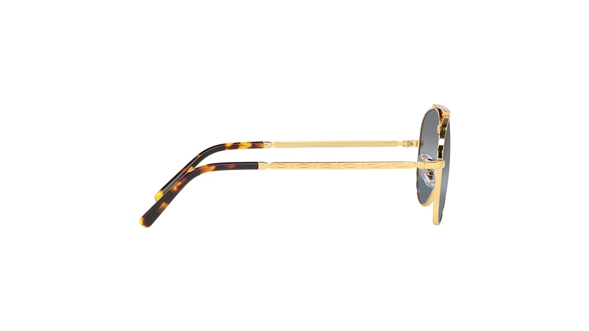 NEW AVIATOR Sunglasses in Gold and Blue - RB3625 | Ray-Ban® CA