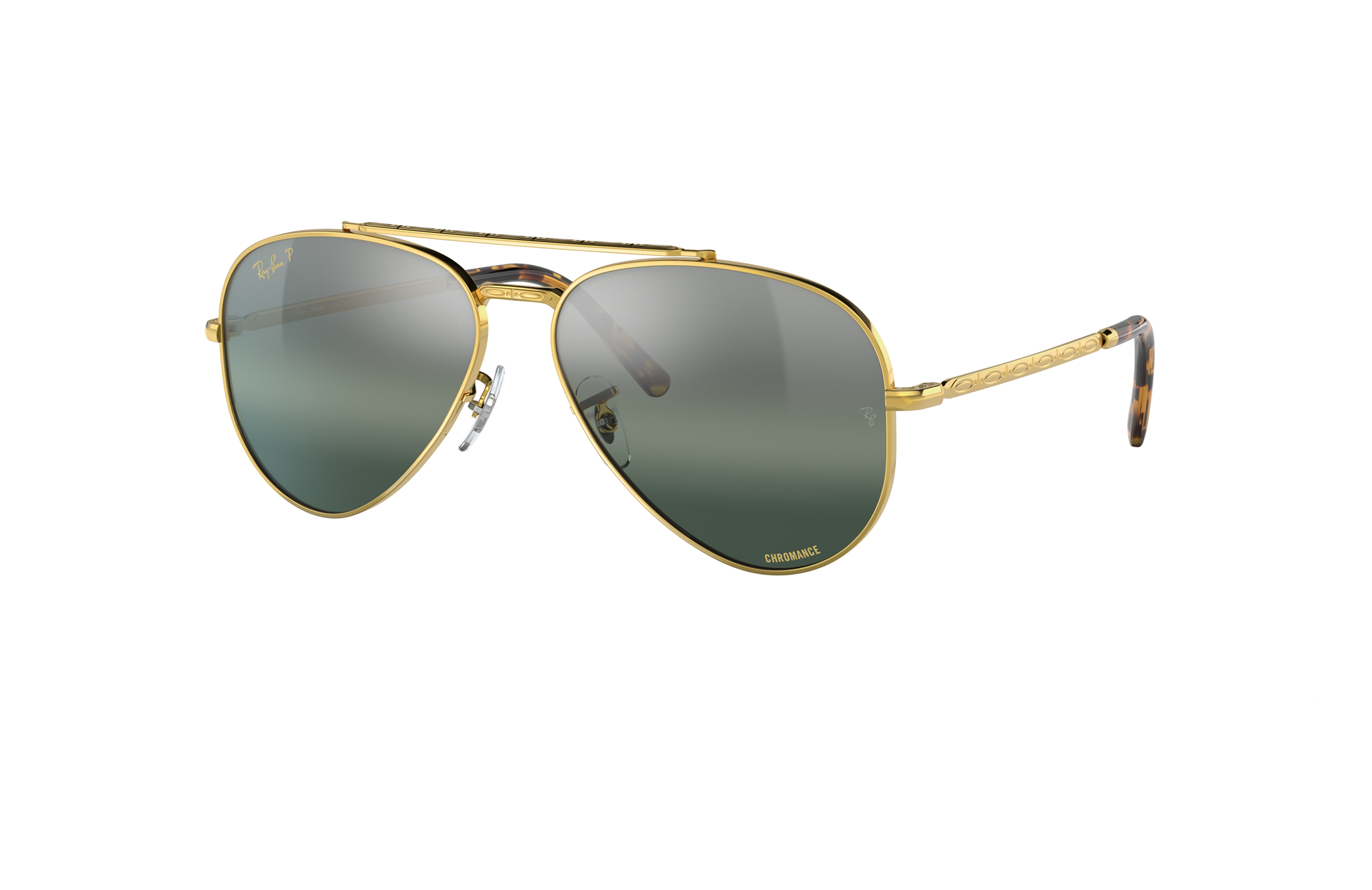 ray ban gold screws