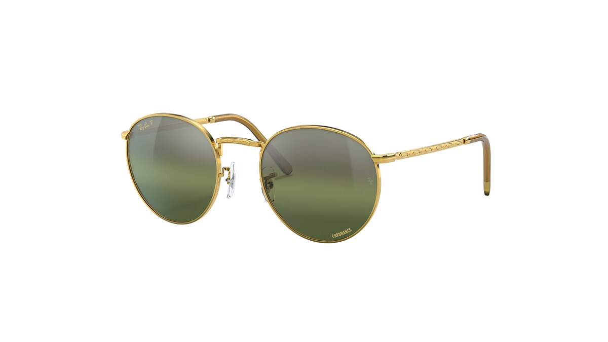 レイバン公式ストア】 Ray-Ban® NEW ROUND サングラス | ゴールド X