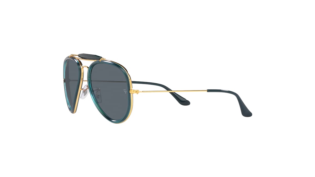 OUTDOORSMAN Sunglasses in Gold and Blue - RB3428 | Ray-Ban 