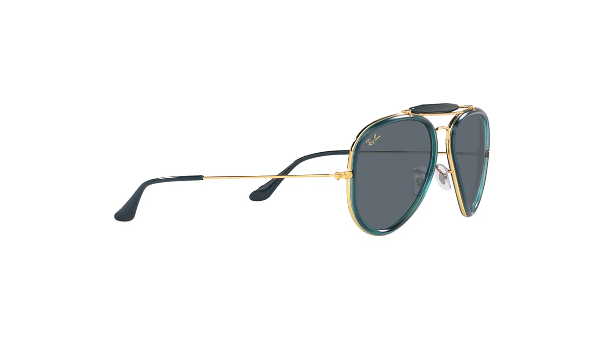 OUTDOORSMAN Sunglasses in Gold and Blue - RB3428 | Ray-Ban® US