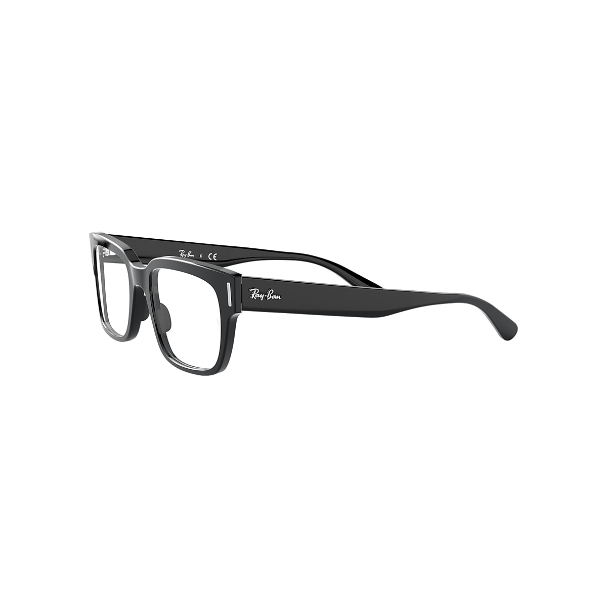 Jeffrey Optics Eyeglasses with Black Frame | Ray-Ban®