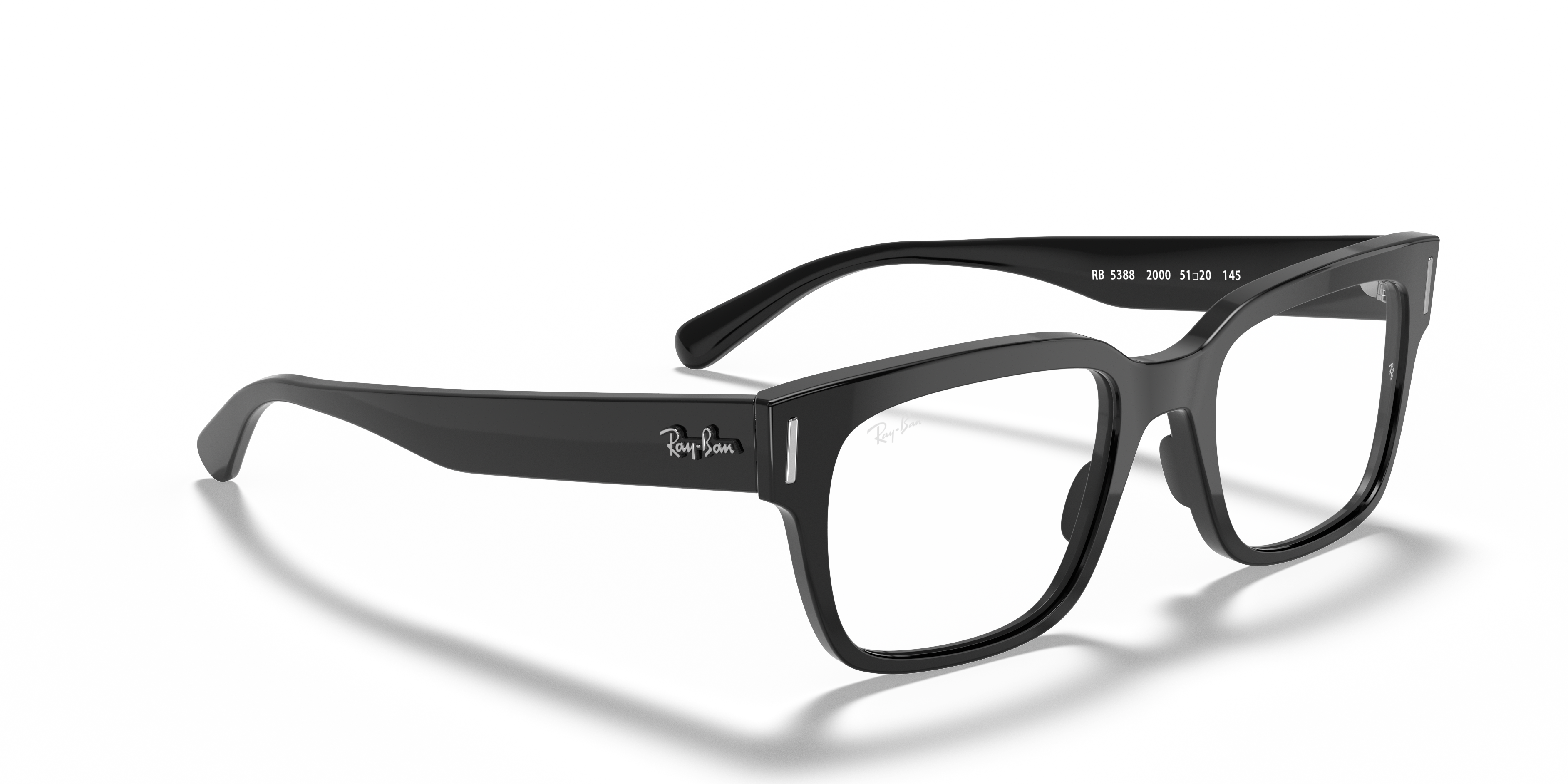 Jeffrey Optics Eyeglasses with Black Frame | Ray-Ban®