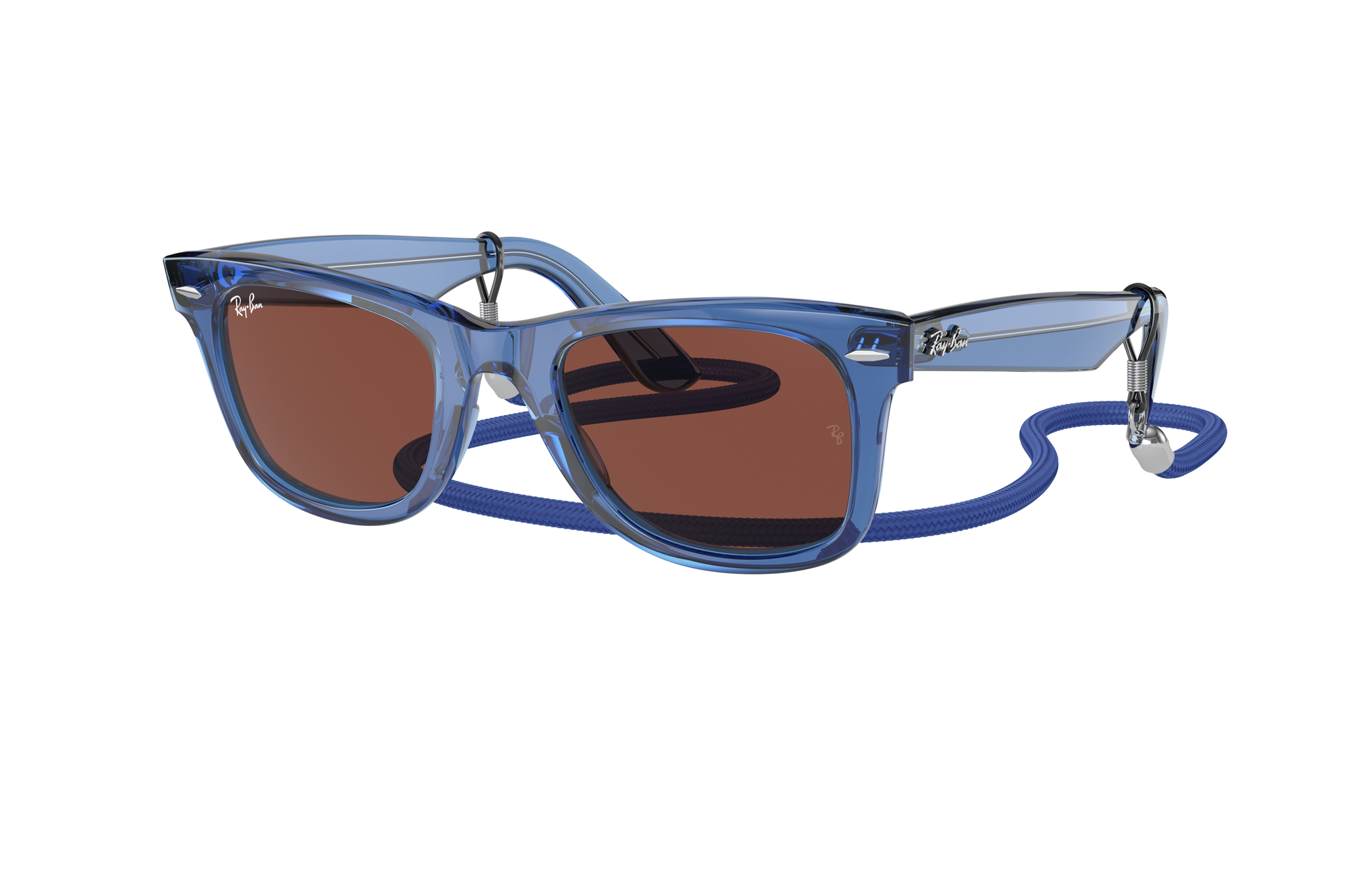 ray ban wayfarer montura transparente