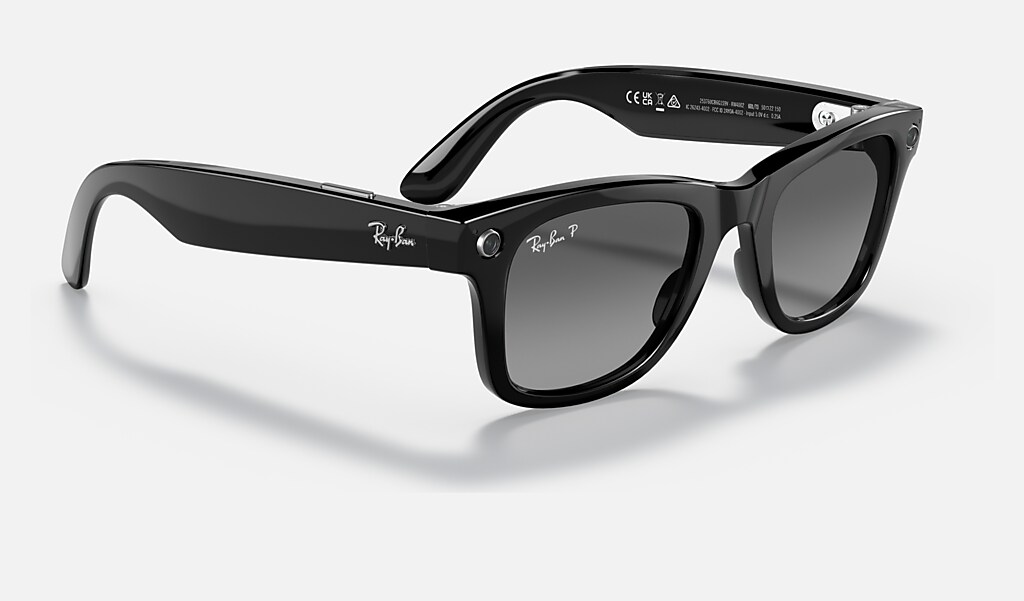 Ray-ban Stories | Wayfarer Sunglasses in Black and Grey - | Ray
