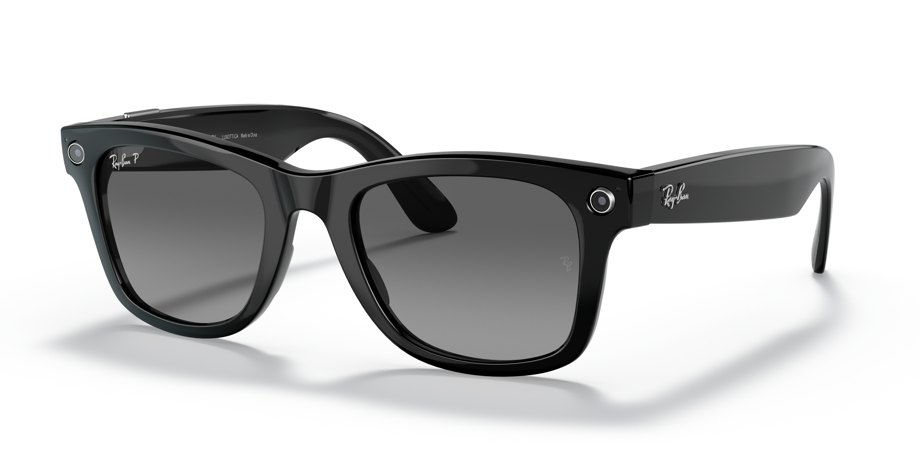 ray ban new wayfarer shiny black