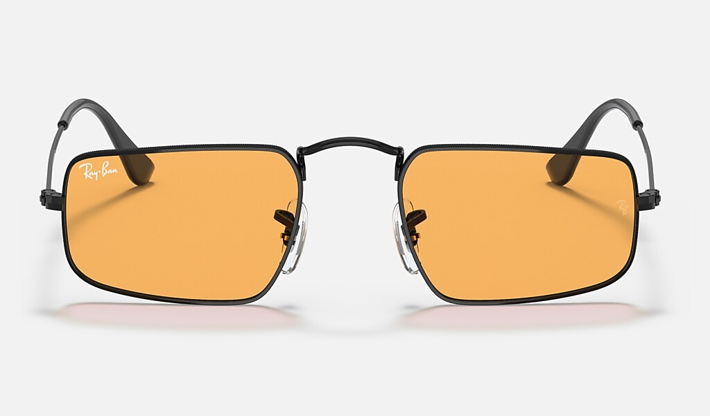Julie - Dahlia Sunglasses in Black and Orange | Ray-Ban®