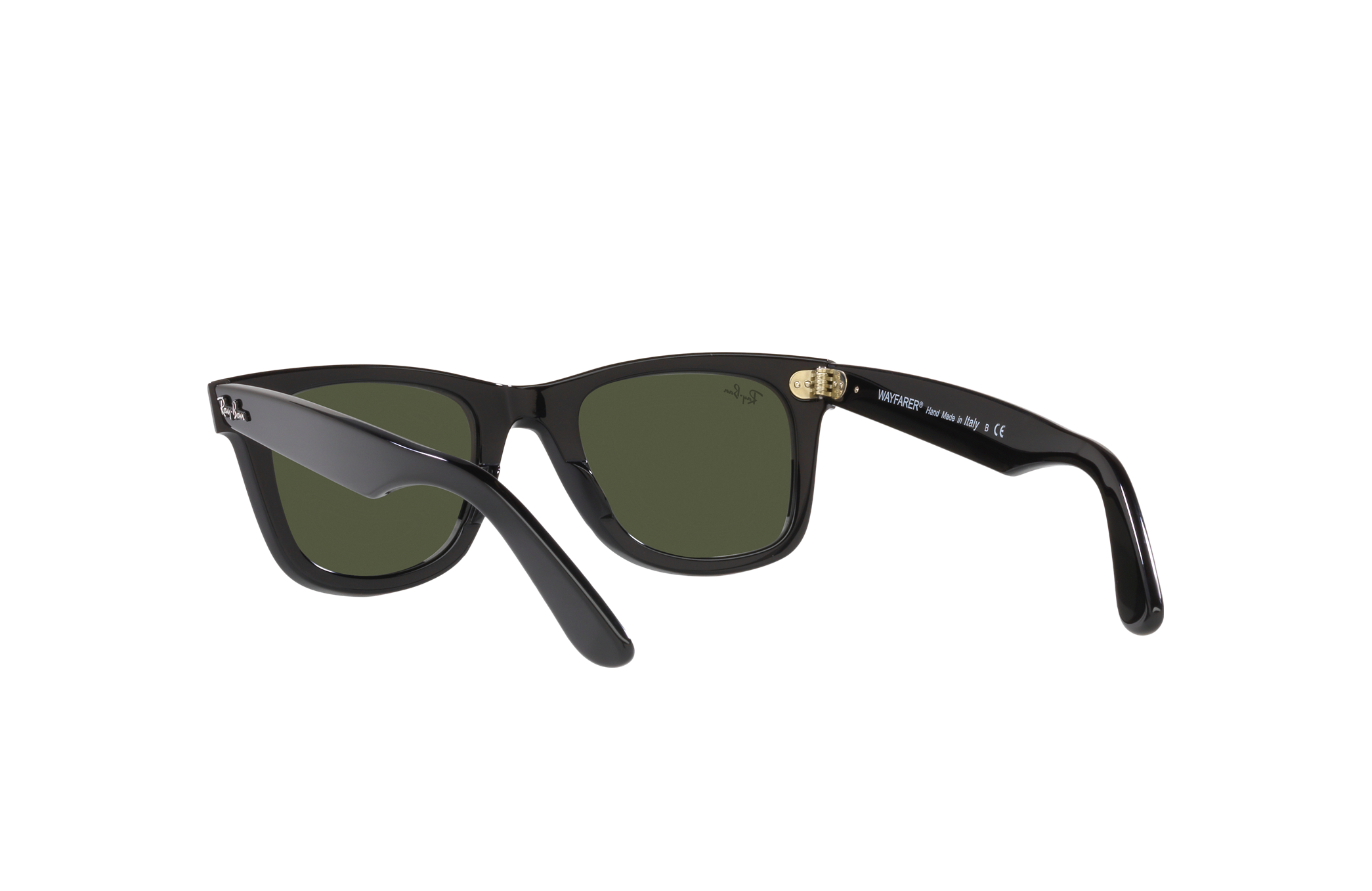 Ray-Ban New Wayfarer Classic Matte Black / Green 58 mm Sunglasses RB2132  622 58 8053672562286 | eBay