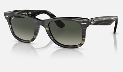 ORIGINAL WAYFARER BIO-ACETATE Sunglasses in Black and Green