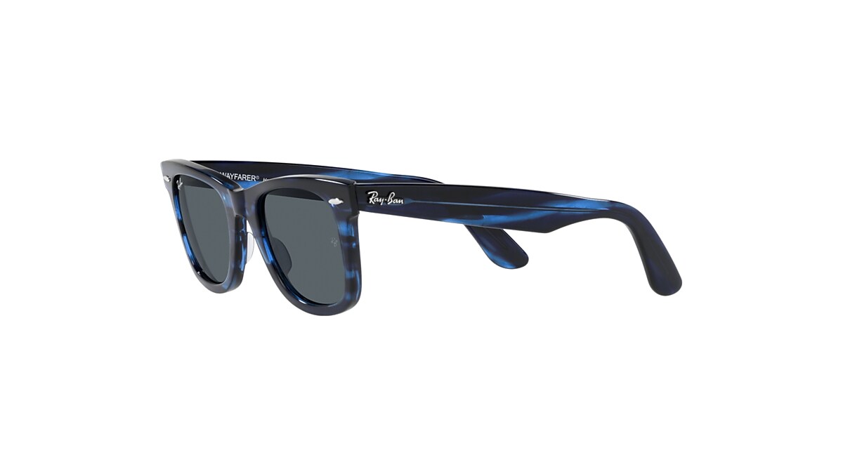 ORIGINAL WAYFARER BIO-BASED Sunglasses in Striped Blue and ORIGINAL WAYFARER BIO-BASED Sunglasses in Striped Blue and