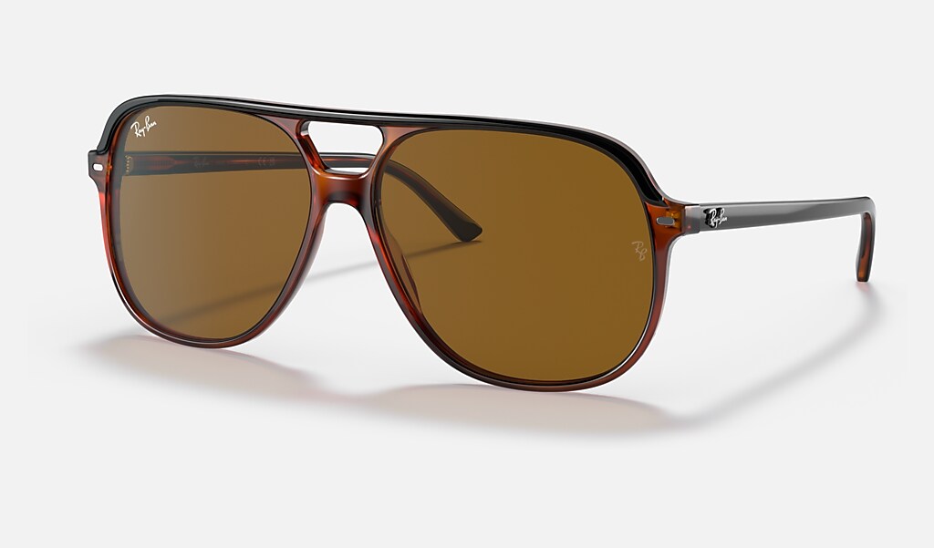 Bill Reloaded Sunglasses in Black On Havana and Brown | Ray-Ban®