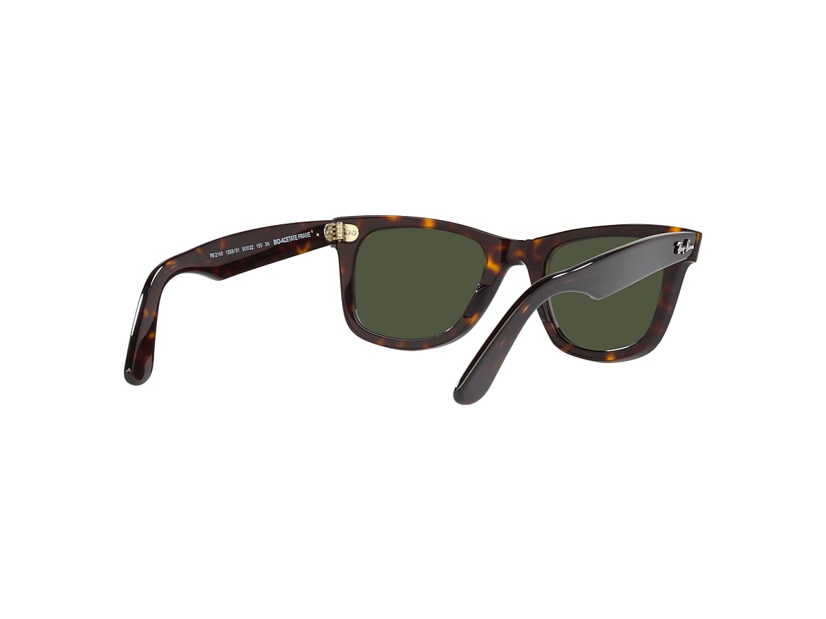 ORIGINAL WAYFARER BIO-BASED Sunglasses in Havana and Green ORIGINAL WAYFARER BIO-BASED Sunglasses in Havana and Green