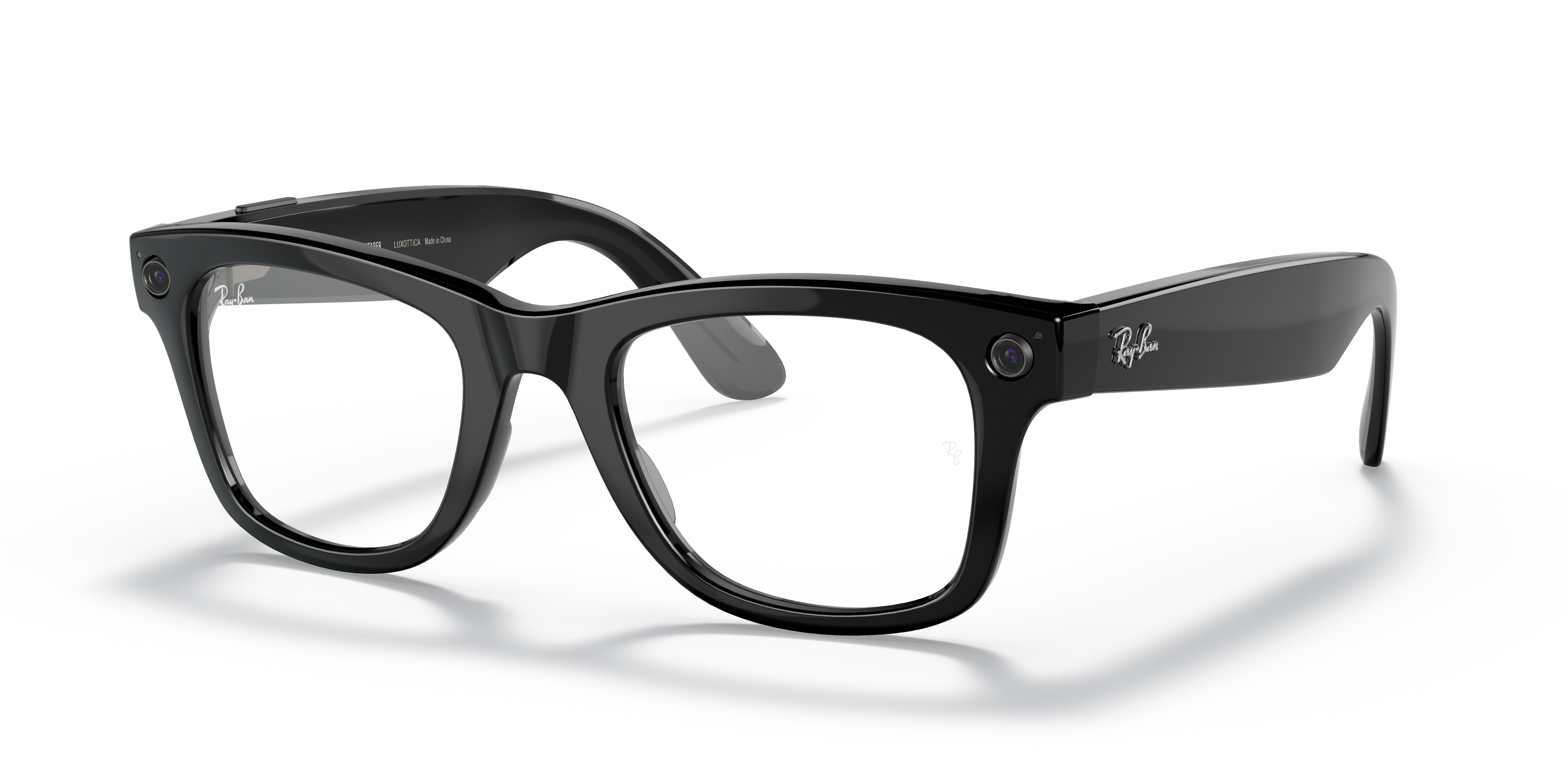 ray ban new wayfarer shiny black