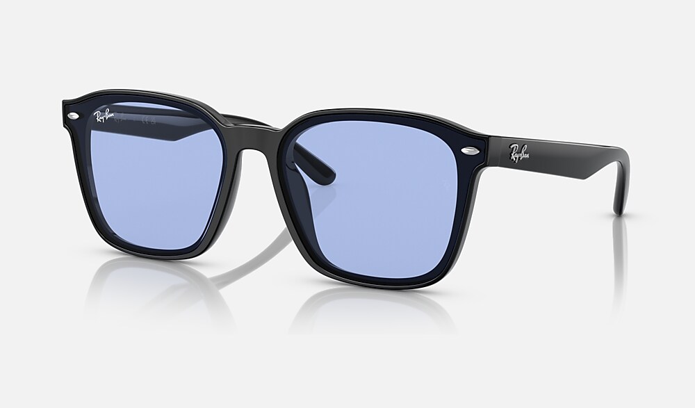 Black Sunglasses in Blue and RB4392D WASHED LENSES - RB4392D | Ray