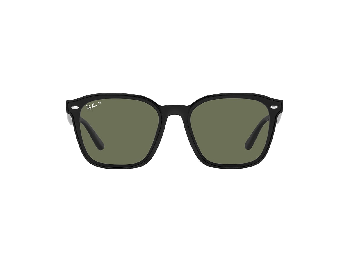 RB4392D Sunglasses in Black and Dark Green - RB4392D | Ray RB4392D Sunglasses in Black and Dark Green - RB4392D | Ray