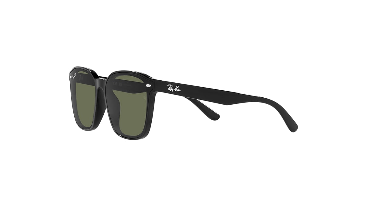 RB4392D Sunglasses in Black and Dark Green - RB4392D | Ray RB4392D Sunglasses in Black and Dark Green - RB4392D | Ray