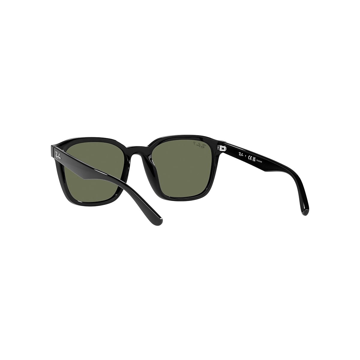 RB4392D Sunglasses in Black and Dark Green - RB4392D | Ray RB4392D Sunglasses in Black and Dark Green - RB4392D | Ray