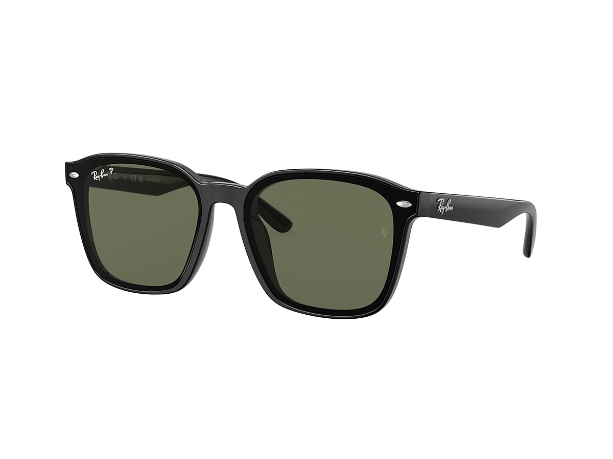 RB4392D Sunglasses in Black and Dark Green - RB4392D | Ray RB4392D Sunglasses in Black and Dark Green - RB4392D | Ray
