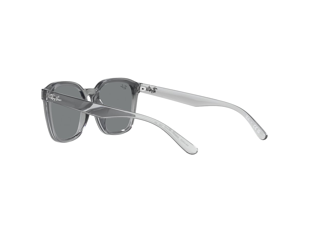 RB4392D Sunglasses in Transparent Grey and Grey - RB4392D | Ray