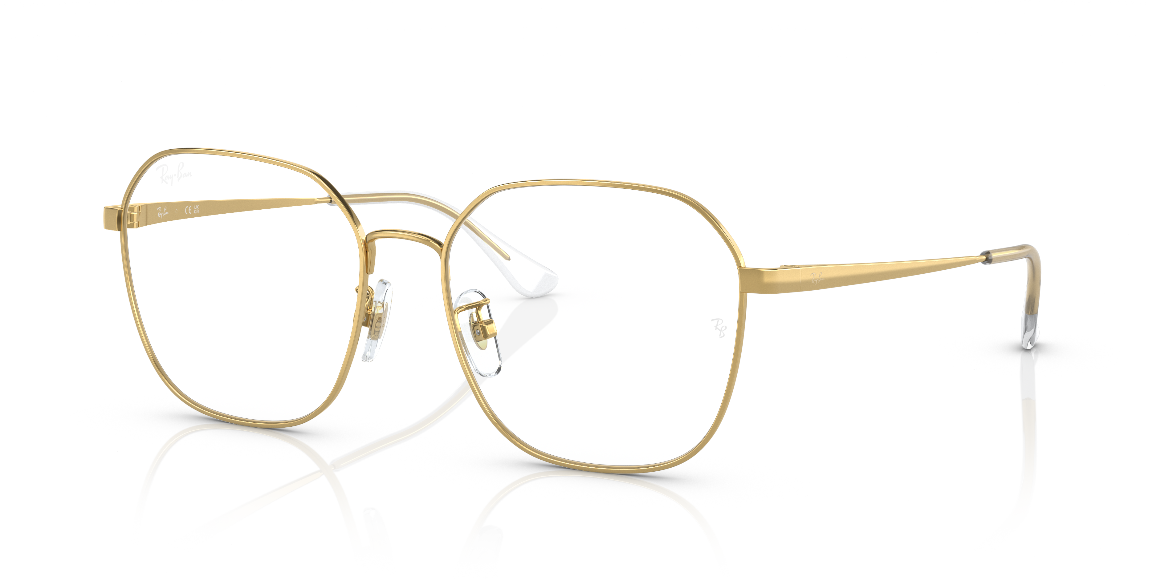レイバン公式ストア】 Ray-Ban® RB6490 OPTICS メガネ | ゴールド