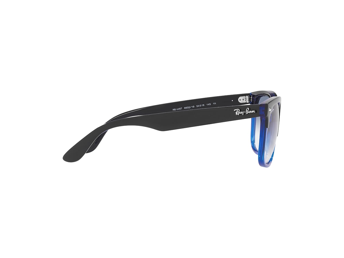 STEVE Sunglasses in Black On Blue and Blue - RB4487 | Ray-Ban® US